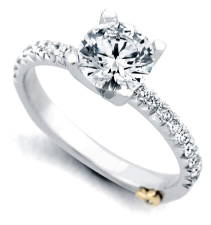 Mark Schneider : Dapper Traditional Engagement Ring