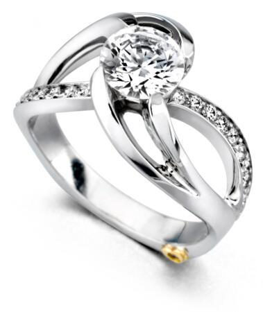 Mark Schneider : Kismet Contemporary Engagement Ring