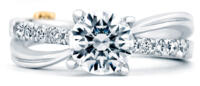 Mark Schneider Surge engagement ring