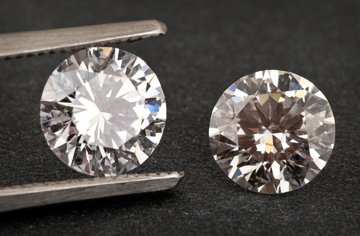 synthetische diamanten echte diamanten vergleich