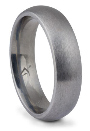 Brushed Titanium Band