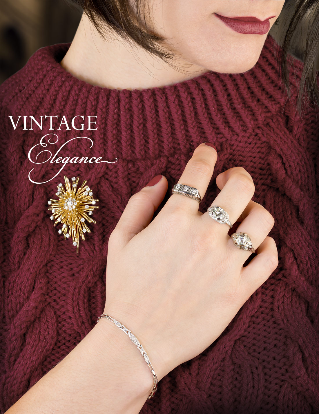 Vintage jewelry Christmas gifts