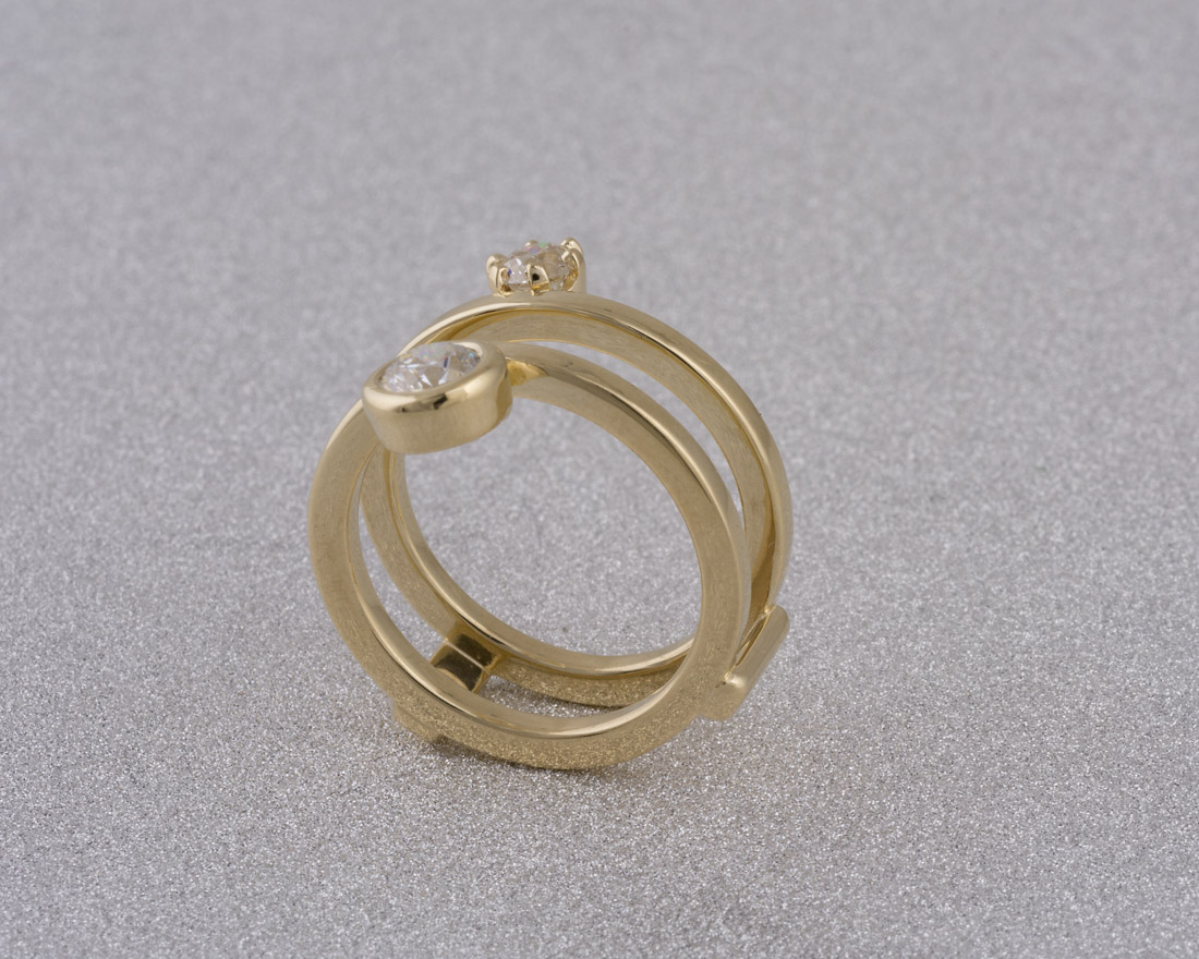 Miriams Jewelry Pear Shape Diamond Ring Guard - Miriams Jewelry