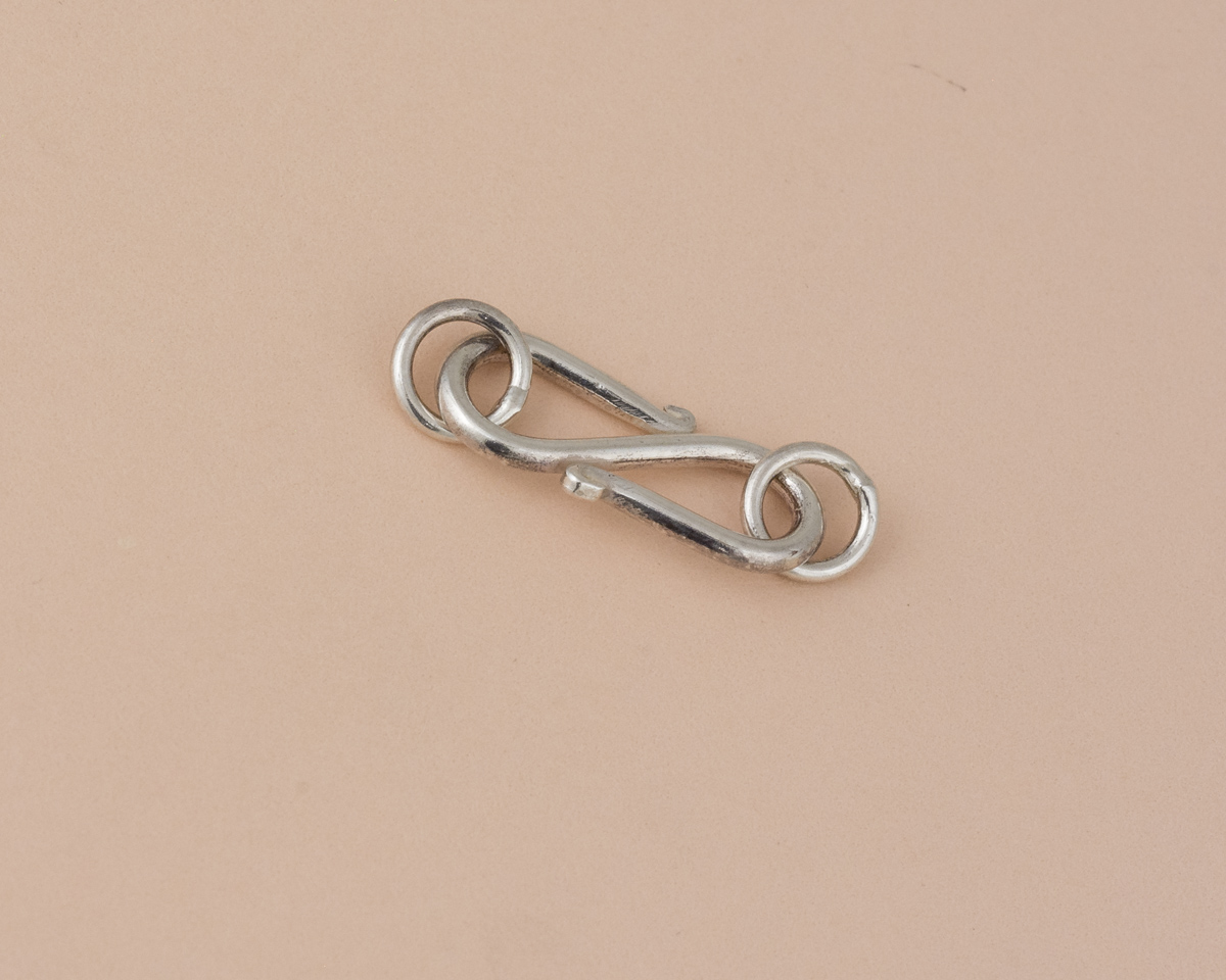 Hook & Eye Clasp for Necklace or Bracelet Add-on